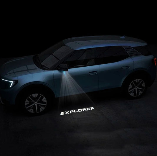 Ford EXPLORER 6th Gen Premium Side Wing Mirror Puddle Lights Multiple Designs 2020-2026