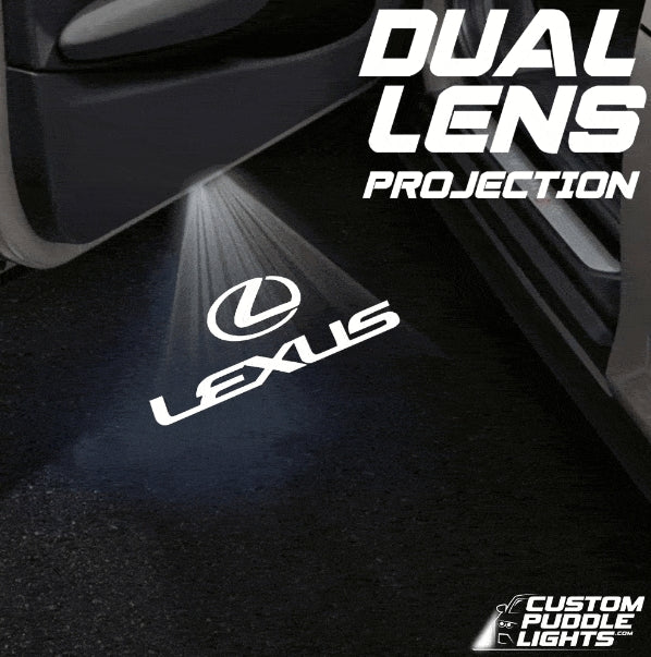 Lexus NX 2nd Gen AZ20 Dynamic Dual Lens Premium Door Puddle Lights Multiple Designs 2022-2026