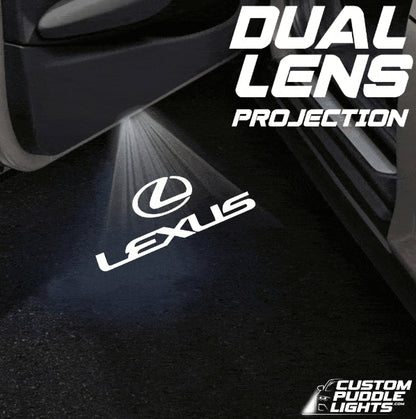 Lexus NX 2nd Gen AZ20 Dynamic Dual Lens Premium Door Puddle Lights Multiple Designs 2022-2026