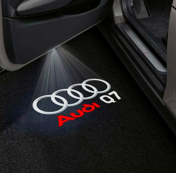 Audi Q7 Premium Door Puddle Lights Multiple Designs 2006-2026