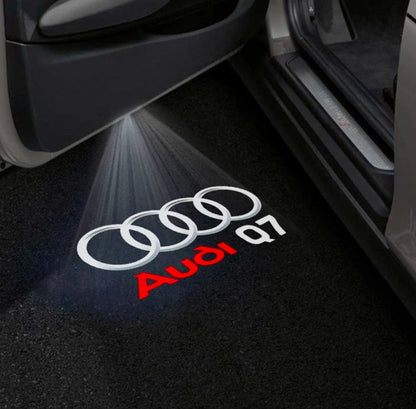 Audi Q7 Premium Door Puddle Lights Multiple Designs 2006-2026