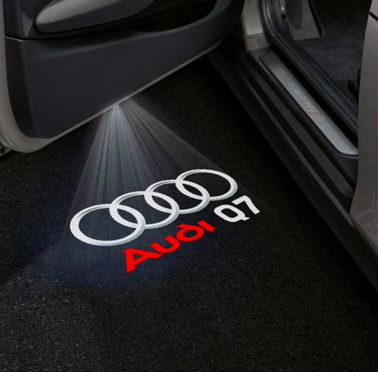 Audi Q7 Premium Door Puddle Lights Multiple Designs 2006-2026