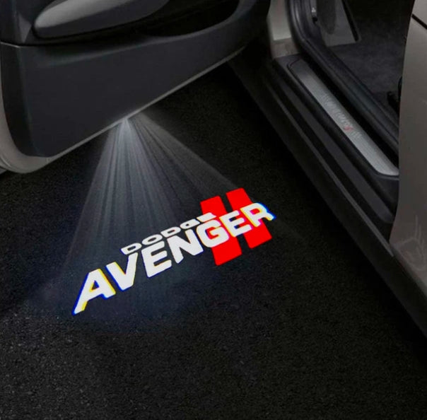 Dodge Avenger Premium Door Puddle Lights Multiple Designs 2007-2014