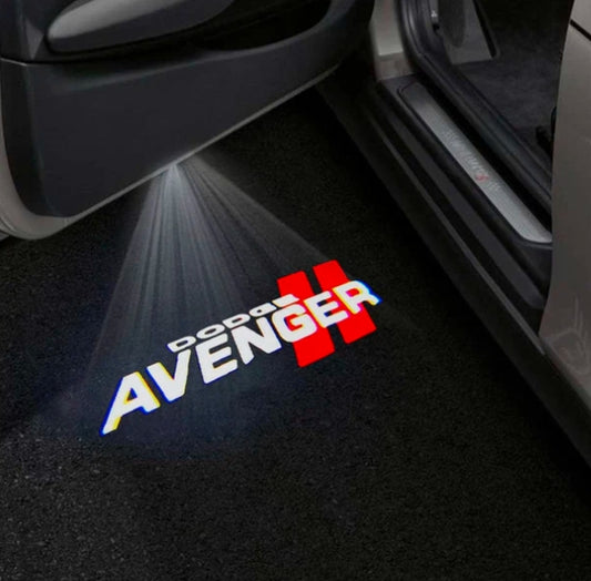 Dodge Avenger Premium Door Puddle Lights Multiple Designs 2007-2014