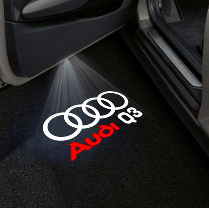 Audi Q3 Premium Door Puddle Lights Multiple Designs 2011 - 2026