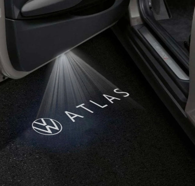 Volkswagen Atlas/Atlas Cross Sport/Teramont Premium Door Puddle Lights Multiple Designs 2017-2025