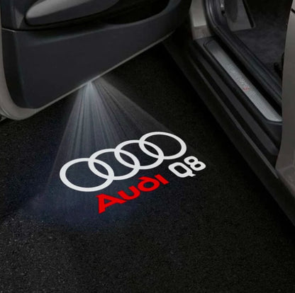 Audi Q8 e-tron Premium Door Puddle Lights Multiple Designs 2018 - 2026