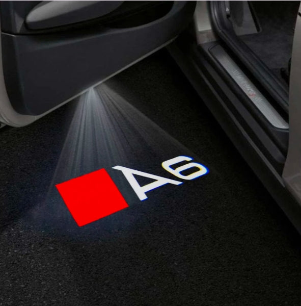 Audi A6 Premium Door Puddle Lights Multiple Designs 2005 - 2026
