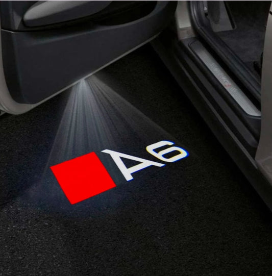 Audi A6 Premium Door Puddle Lights Multiple Designs 2005 - 2026