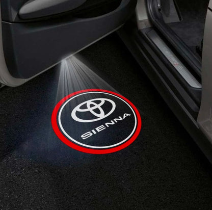 Toyota Sienna 3rd/4th Gen Premium Door Puddle Lights Multiple Designs 2011-2026