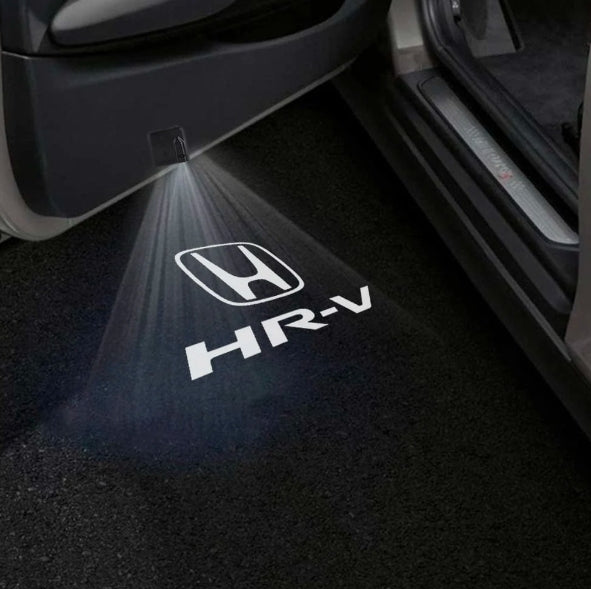 Honda HR-V 1st/2nd/3rd Gen Door Stick On Puddle Lights Multiple Designs 1999-2026