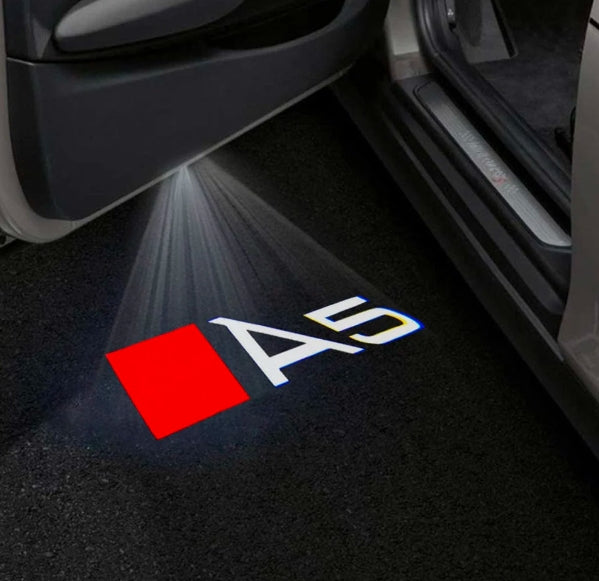 Audi A5 Premium Door Puddle Lights Multiple Designs 2007 - 2026
