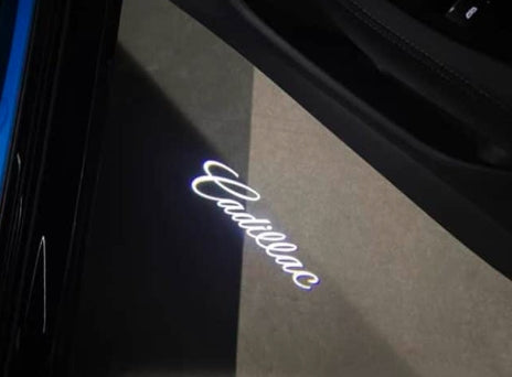 LED Car Door Lights Logo Projector for Cadillac