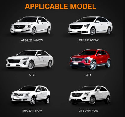 3D Shadow Lights LED Door Logo Projector for Cadillac SRX CT6 XTS ATS XT4 XT5 XT6 Dual Plug Puddle Lights for Cadillac Welcome Courtesy Lights Auto Accesories