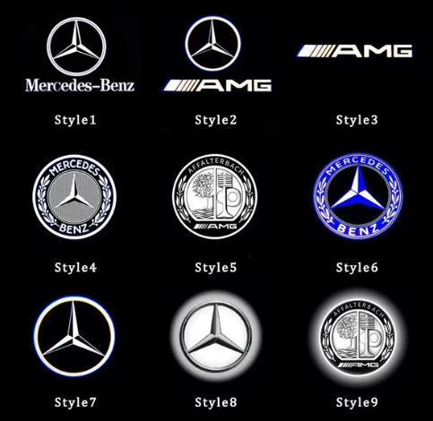 Mercedes-Benz Compatible Car Door Welcome Lights
