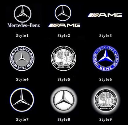 Mercedes-Benz Compatible Car Door Welcome Lights