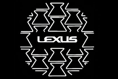 Lexus ES 5th/6th/7th Gen Premium Door Puddle Lights Multiple Designs 2007-2026