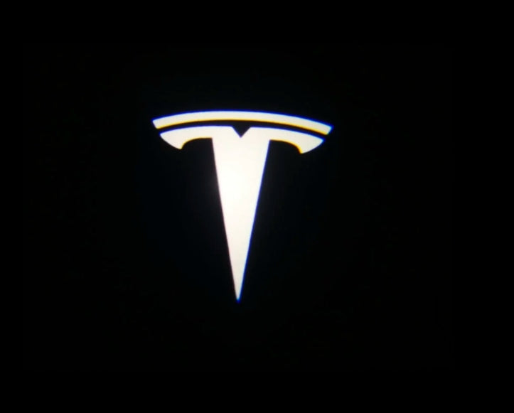 Tesla Model S Premium Door Puddle Lights Multiple Designs 2014–2019