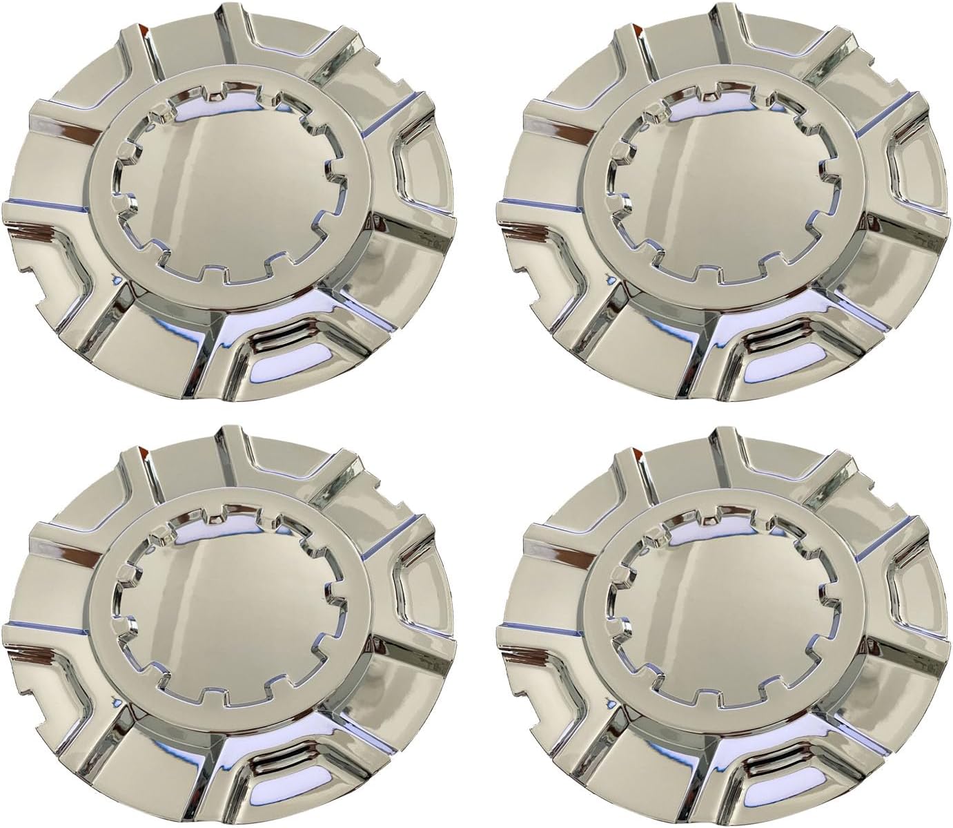 Wheel Center Cap Chrome for Chevrolet Silverado 22871243 High Country #5653 20" 2014-2018 (Set of 4)