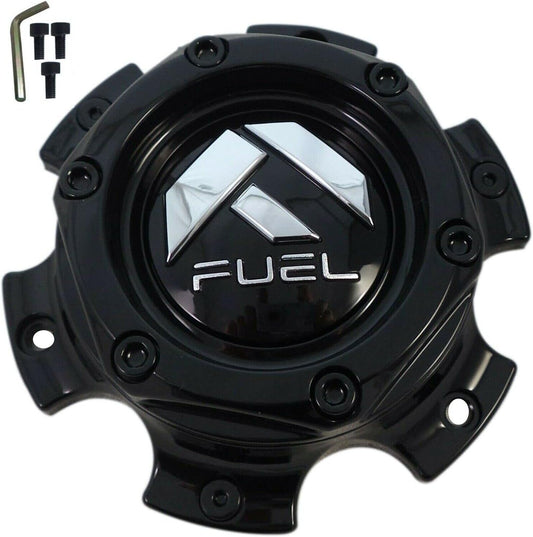 Wholesale Wheel Center Cap for Fuel 1004-37/36GB Gloss Black Large Bore for 6-Lug