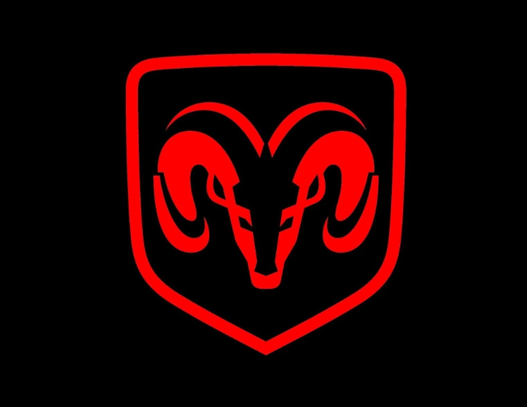 Dodge Viper Door Stick On Puddle Lights Multiple Designs 1991-2017