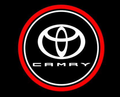 Toyota Camry Premium Door Puddle Lights Multiple Designs 2006–2026