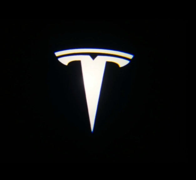 Tesla Model 3 Dynamic Dual Lens Premium Door Puddle Lights Multiple Designs 2017-2023