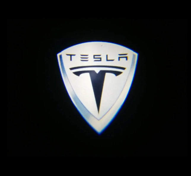 Tesla Model S Premium Door Puddle Lights Multiple Designs 2014–2019