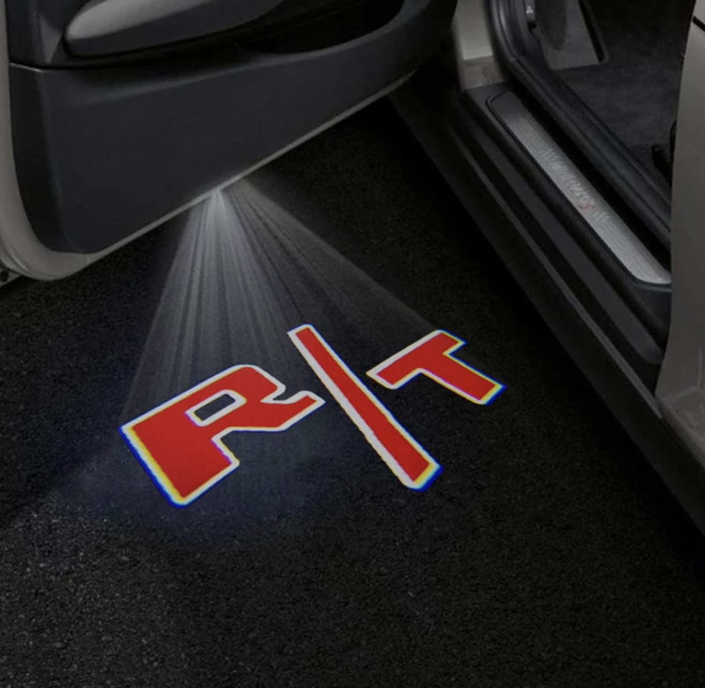 Dodge Challenger 3rd Gen Premium Door Puddle Lights Multiple Designs 2008-2023