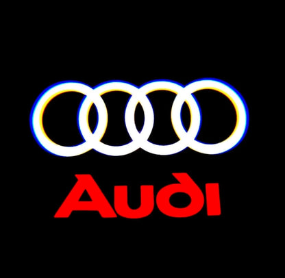 Audi A3 Premium Door Puddle Lights Multiple Designs 2003 - 2026