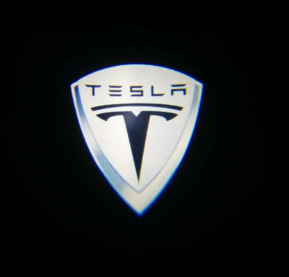 Tesla Model 3 Dynamic Dual Lens Premium Door Puddle Lights Multiple Designs 2017-2023