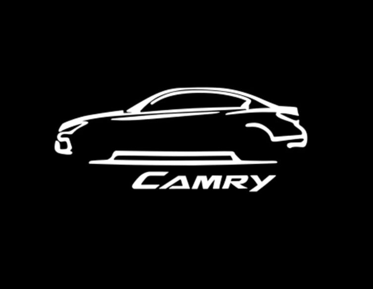Toyota Camry Premium Door Puddle Lights Multiple Designs 2006–2026