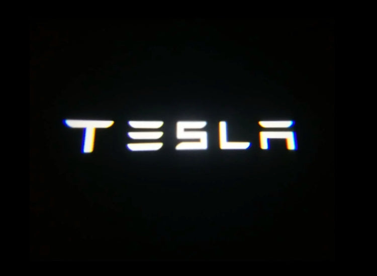 Tesla Model S Premium Door Puddle Lights Multiple Designs 2014–2019