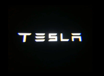 Tesla Model S Premium Door Puddle Lights Multiple Designs 2014–2019