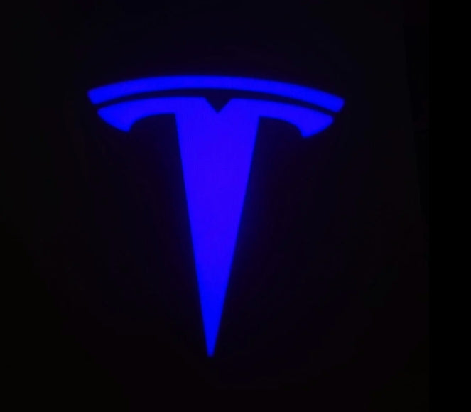 Tesla Model 3 Dynamic Dual Lens Premium Door Puddle Lights Multiple Designs 2017-2023