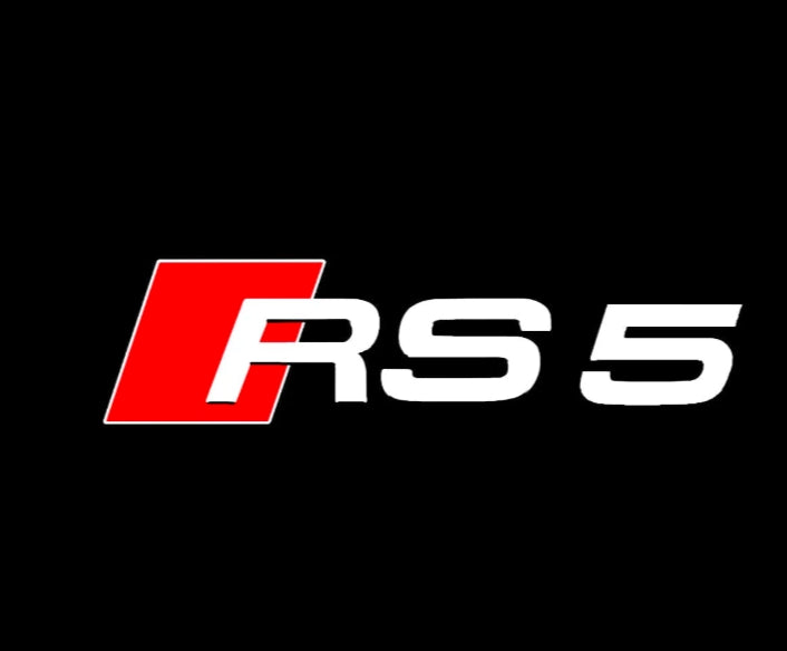 Audi RS5 Dynamic Dual Lens Premium Door Puddle Lights Multiple Designs 2010-2026