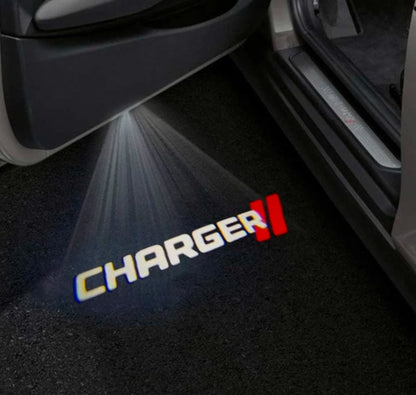 Dodge Charger 6th/7th/8th Gen Premium Door Puddle Lights Multiple Designs 2006-2024