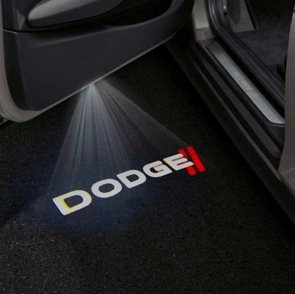 Dodge Viper Door Stick On Puddle Lights Multiple Designs 1991-2017