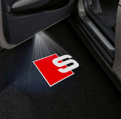 Audi S3 / RS3 Premium Door Puddle Lights Multiple Designs 1999 - 2026