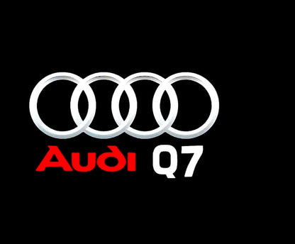 Audi Q7 Dynamic Dual Lens Premium Door Puddle Lights Multiple Designs 2006-2026