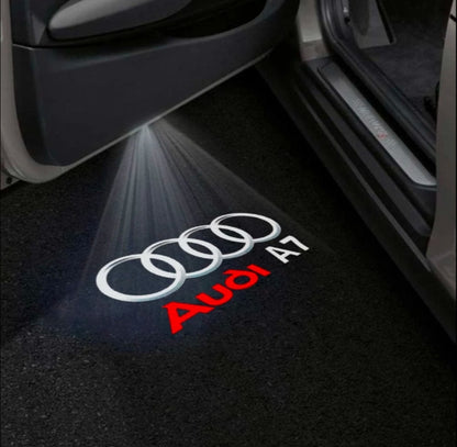 Audi A7 Premium Door Puddle Lights Multiple Designs 2010-2026