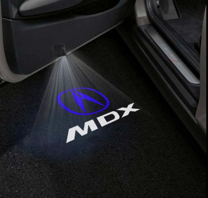 Acura MDX 4th Gen Door Stick On Puddle Lights Multiple Designs 2022–2026