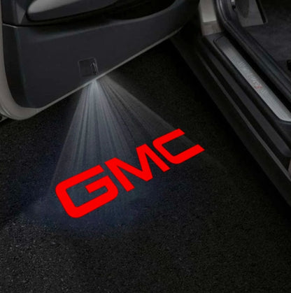 GMC Acadia Door Stick On Puddle Lights Multiple Designs 2007-2023