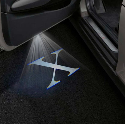 Tesla Model X Premium Door Puddle Lights Multiple Designs 2016–2021