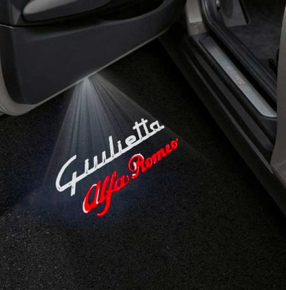 Alfa Romeo Giulietta 940 Premium Door Puddle Lights Multiple Designs 2010–2020