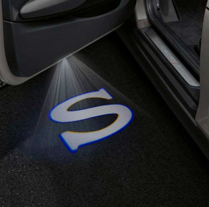 Tesla Model S Premium Door Puddle Lights Multiple Designs 2014–2019