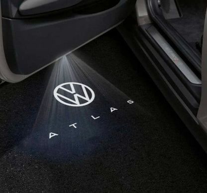Volkswagen Atlas/Atlas Cross Sport/Teramont Premium Door Puddle Lights Multiple Designs 2017-2025