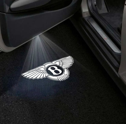 Bentley Continental GT Premium Door Puddle Lights Multiple Designs 2003-2026