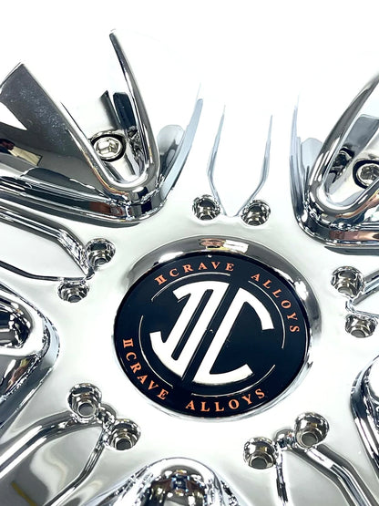 2Crave C524602CAP Chrome Custom Wheel Center Cap (1Pc)