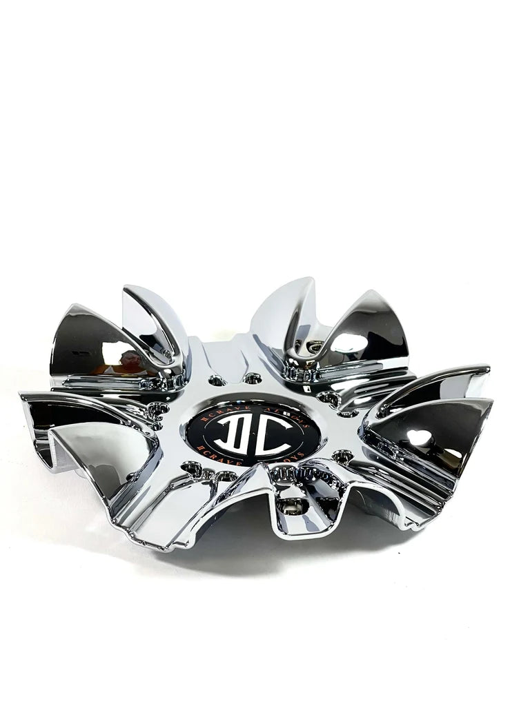 2Crave chrome center cap side view